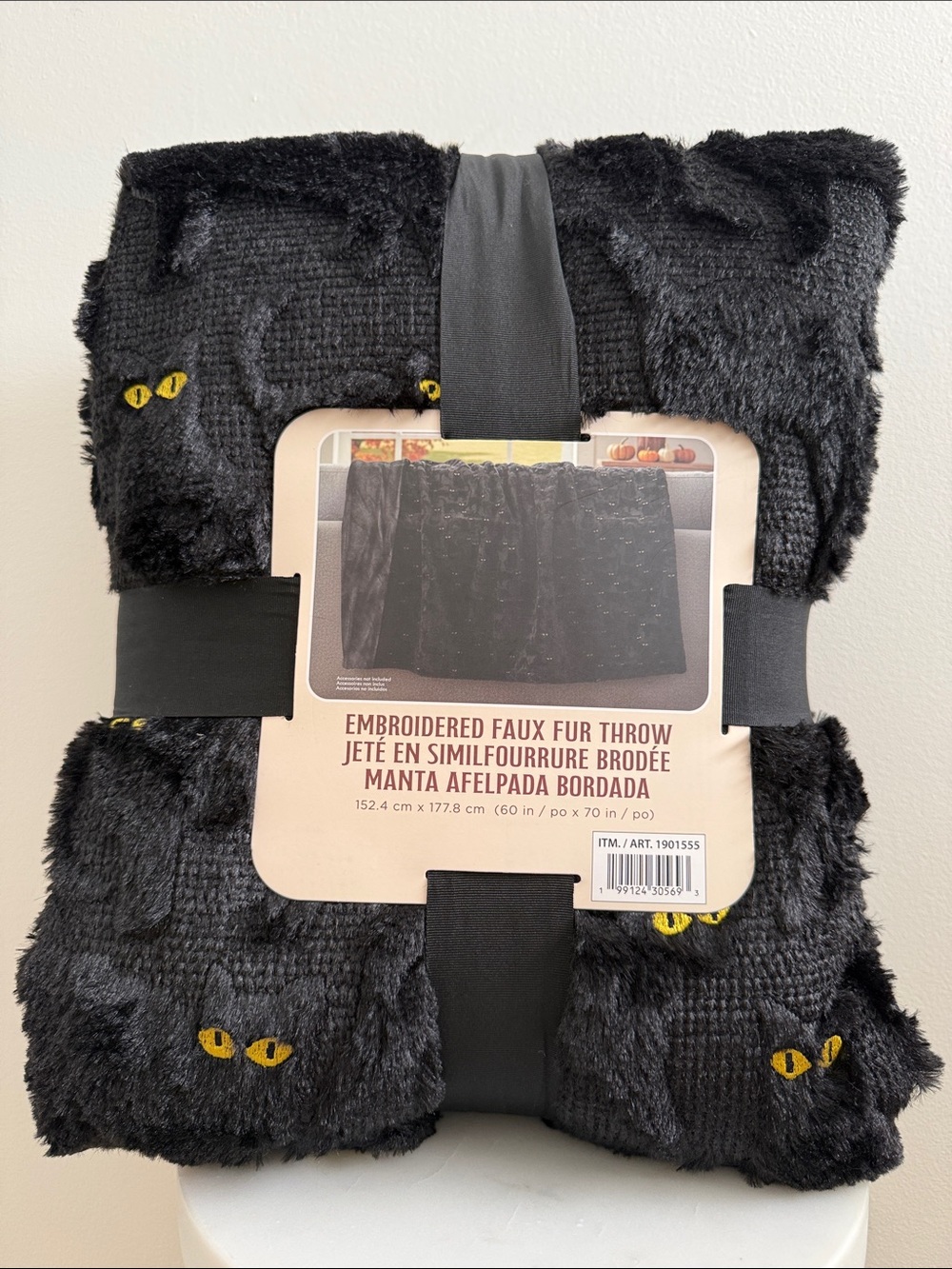 Viral Costco Halloween Faux Fur Throw
